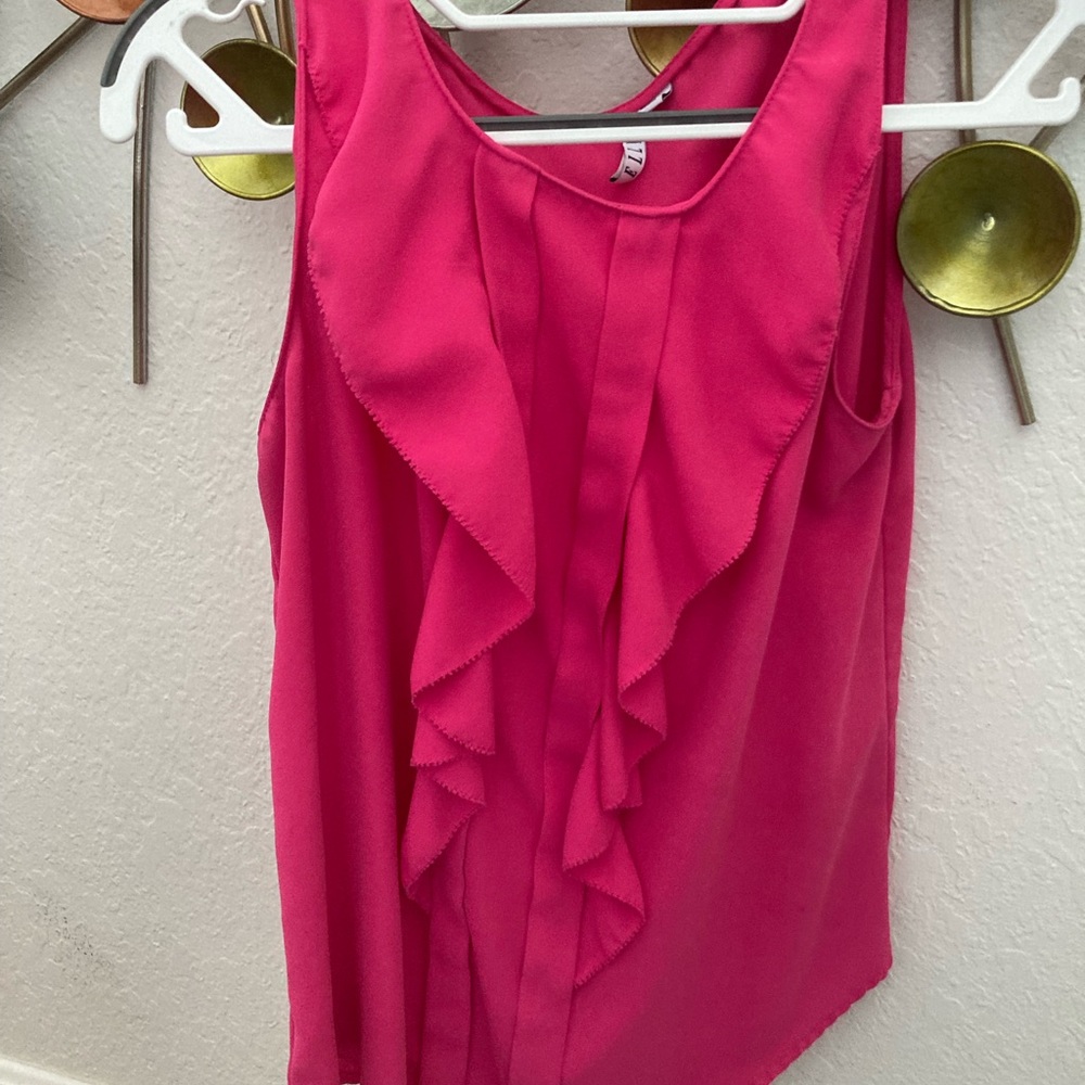 Elle Hot Pink Top